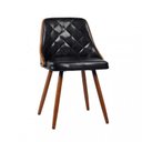 Ver imagem 3 de Kit 2 cadeiras para sala de jantar estofadas Milão