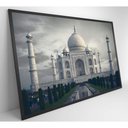 Ver imagem 3 de Quadro Taj Mahal 90x60 Cm Adesivo Fotográfico