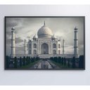 Ver imagem 4 de Quadro Taj Mahal 90x60 Cm Adesivo Fotográfico