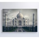 Ver imagem 2 de Quadro Taj Mahal 90x60 Cm Adesivo Fotográfico
