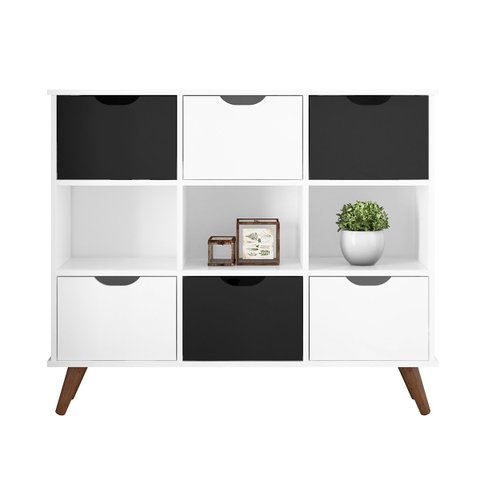 Nicho Organizador c/ 6 Gavetas Vintage Haia Q01 - Doce Sonho Móveis NICHO ORGANIZADOR NICHO DECORATI