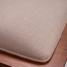 Kit 6 Cadeiras de Madeira Maciça Tauari e Rattan Natural Assento Estofado Daren Living Outdoor Espre - 15