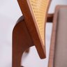 Kit 6 Cadeiras de Madeira Maciça Tauari e Rattan Natural Assento Estofado Daren Living Outdoor Espre - 17