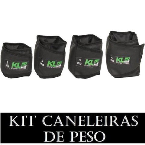 Kit Caneleira De Peso 1,2,3 E 4kg