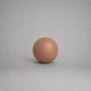 Ver imagem 1 de Esfera Grande Decorativa de Cerâmica para Sala e Mesa Mocha Mousse