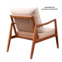 Ver mais imagens de Poltrona de Madeira Maciça Tauari e Corda Naútica e Estofada Imani Living Outdoor