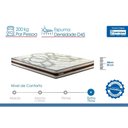 Ver imagem 3 de Colchão King Espuma Anatômico Paropas D45 Resiste Hotel Douface -