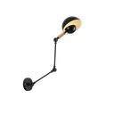 Ver imagem 2 de Arandela Led Cumbuca Articulada 1xg9 Preto Fosco Avant