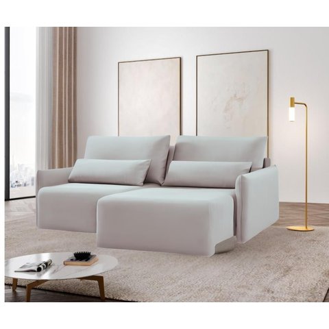 Sofá Retrátil e Reclinável Pequim Caixa Zero 2,00m - Movenzo Estofados