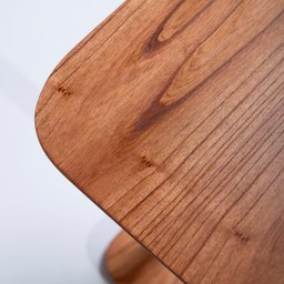Mesa de Apoio para Sofá de Madeira Maciça e Verniz Dália Living Outdoor Espresso Móveis - 9