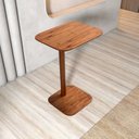 Ver imagem 1 de Mesa Lateral para Sofá de Madeira Maciça e Verniz Dália Living Outdoor Espresso Móveis