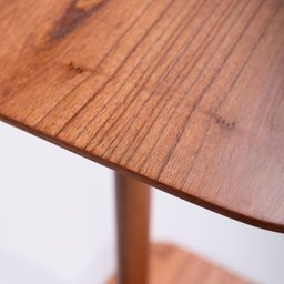 Mesa de Apoio para Sofá de Madeira Maciça e Verniz Dália Living Outdoor Espresso Móveis - 10