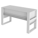 Ver imagem 7 de Mesa 2 Gavetas para Escritório Home Office ME4144 MDP Branco - Gran Belo