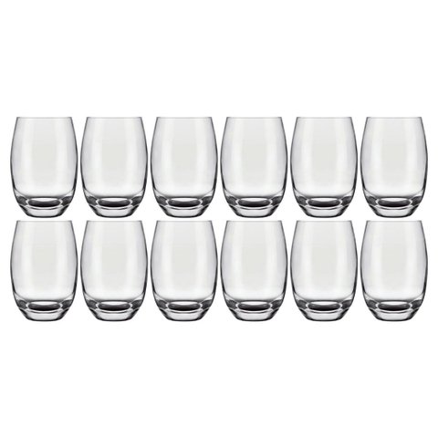 Jogo de Copos Nadir Long Drink Aruba 465ml Cristal com 12 Peças