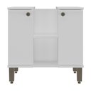 Ver imagem 3 de Gabinete de Banheiro para Pia de Sobrepor 2 Portas 60,4cm Multimóveis Cr10137 Branco
