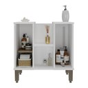 Ver imagem 4 de Gabinete de Banheiro para Pia de Sobrepor 2 Portas 60,4cm Multimóveis Cr10137 Branco