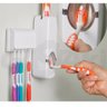 Dispenser Pasta de Dente Creme Dental Automático com Suporte para Escovas - 2