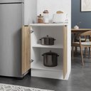 Ver imagem 4 de Balcão 2 Portas 60cm com Tampo com Rodapé Ipanema CabeCasa MadeiraOriginals