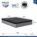 Ver imagem 4 de Cama Box com Colchão de Molas Ensacadas Pillow Top Umaflex Vitta Casal 138cm