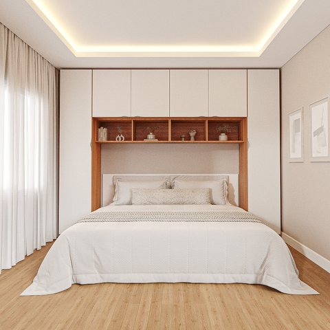 Guarda-Roupa Modulado 6 Portas 6 Peças Hera CabeCasa MadeiraOriginals