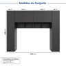 Guarda-Roupa Modulado 6 Portas 6 Peças Hera CabeCasa MadeiraOriginals - 3