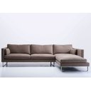 Ver imagem 1 de Sofá 3 Lugares com Chaise - Mon010:marrom