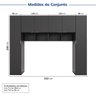 Guarda-Roupa Modulado 6 Portas 6 Peças Hera CabeCasa MadeiraOriginals - 3