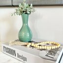 Ver imagem 4 de Decoração sala quarto livro + vaso garrafa + colar de mesa