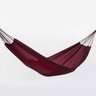 Rede de Dormir Descanso Nylon Garimpeira Camping Vinho - 1