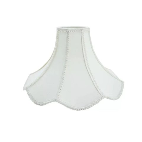 Cupula de Abajur 16x10x25cm Paris Tecido Algodão Soquete Nacional