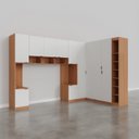 Ver imagem 5 de Guarda-Roupa Modulado de Canto 11 Portas 7 Peças Hera CabeCasa MadeiraOriginals