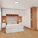 Ver imagem 1 de Guarda-Roupa Modulado de Canto 11 Portas 7 Peças Hera CabeCasa MadeiraOriginals