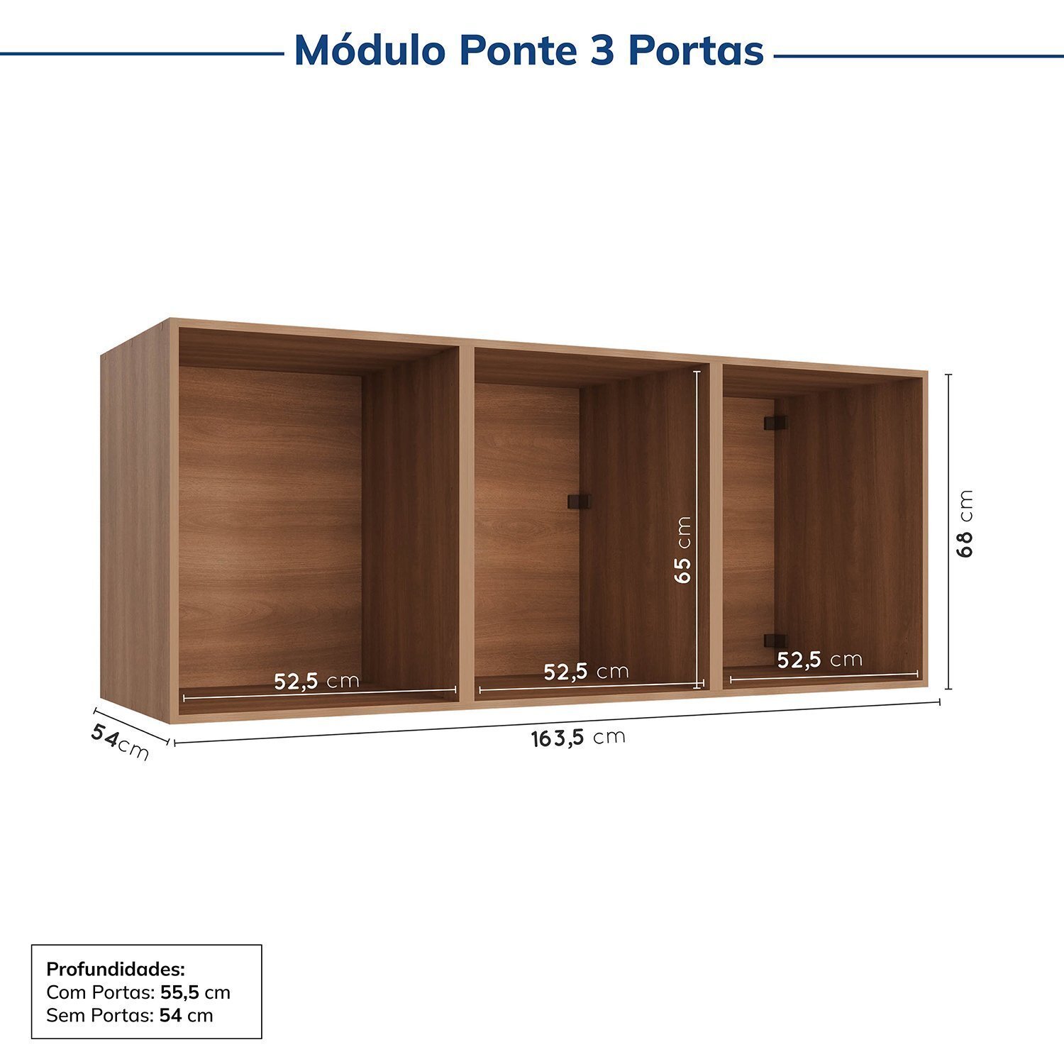 Guarda-roupa Modulado de Canto 11 Portas 7 Peças Hera Cabecasa Madeiramadeira - 16