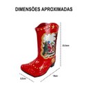Ver imagem 2 de Enfeite Bota LED Natalina Decoraçao Neve Casa Sala Mesa Estante Festa Evento Fim de Ano Celebraçao L