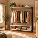Ver imagem 1 de Closet Milano Organizador Industrial com Cabideiro e Nichos Klm Store