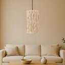 Ver imagem 2 de Luminária Milão Pendente Aconchegante em Corda Sisal Natural