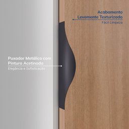 Guarda-roupa Modulado de Canto 10 Portas 6 Peças Hera CabeCasa MadeiraMadeira - 6