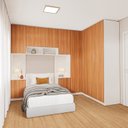 Ver imagem 1 de Guarda-Roupa Modulado de Canto 10 Portas 6 Peças Hera CabeCasa MadeiraOriginals Branco/Algodão/Louro/Cinza