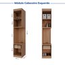 Guarda-Roupa Modulado de Canto 10 Portas 6 Peças Hera CabeCasa MadeiraOriginals - 15