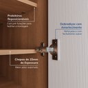 Ver imagem 7 de Guarda-Roupa Modulado de Canto 10 Portas 6 Peças Hera CabeCasa MadeiraOriginals