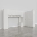 Ver imagem 5 de Guarda-Roupa Modulado de Canto 11 Portas 8 Peças Hera CabeCasa MadeiraOriginals Branco/Algodão/Cinza