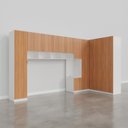 Ver imagem 5 de Guarda-Roupa Modulado de Canto 11 Portas 8 Peças Hera CabeCasa MadeiraOriginals Branco/Algodão/Louro/Cinza