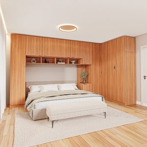 Guarda-roupa Modulado de Canto 11 Portas 8 Peças Hera Cabecasa Madeiramadeira