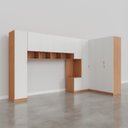 Ver imagem 5 de Guarda-Roupa Modulado de Canto 11 Portas 8 Peças Hera CabeCasa MadeiraOriginals