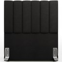 Ver imagem 5 de Cabeceira Cama Box Painel Solteiro 100 cm Dália W01 Poliéster Preto - Lyam Decor