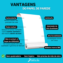 Ver imagem 2 de Papel de Parede Revestimento Liso Branco para Móveis Eletrodomésticos 3m