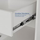 Ver mais imagens de Guarda-Roupa Modulado 7 Portas 4 Peças Hera CabeCasa MadeiraOriginals Branco/Algodão/Cinza