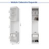 Guarda-Roupa Modulado 7 Portas 4 Peças Hera CabeCasa MadeiraOriginals - 9