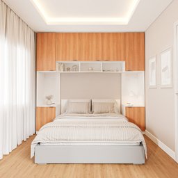 Guarda-roupa Modulado 7 Portas 4 Peças Hera CabeCasa MadeiraMadeira - 1