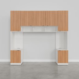 Guarda-roupa Modulado 7 Portas 4 Peças Hera CabeCasa MadeiraMadeira - 5